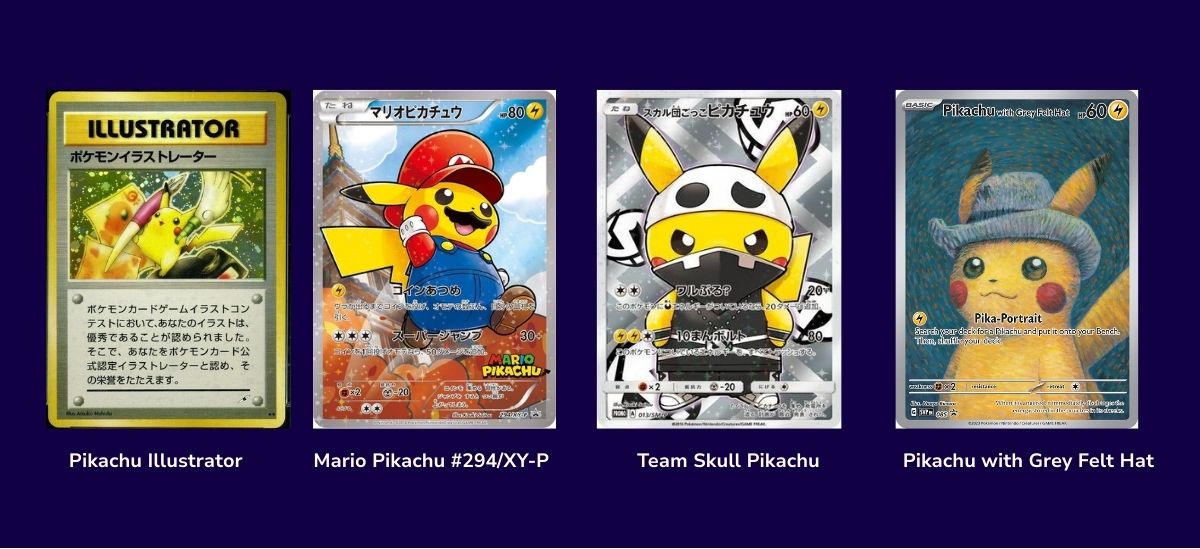 Limited Edition Promo and Event Exclusive cards - best Pokémon cards to buy